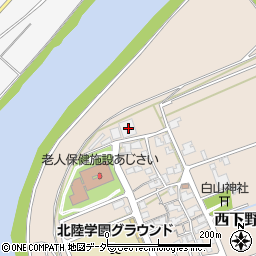 福井県福井市西下野町16-3周辺の地図