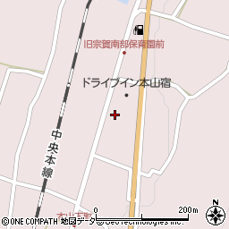 長野県塩尻市本山5102-7周辺の地図