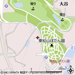 埼玉県東松山市大谷1103周辺の地図