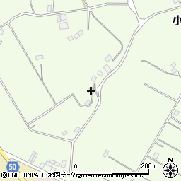 茨城県行方市小幡1492周辺の地図