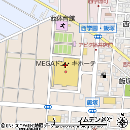 伊井餅株式会社　アピタ福井店周辺の地図