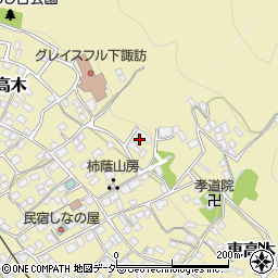 長野県諏訪郡下諏訪町9329周辺の地図