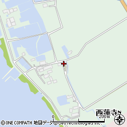 茨城県行方市西蓮寺1552周辺の地図