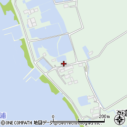 茨城県行方市西蓮寺204-3周辺の地図