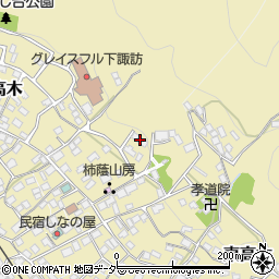 長野県諏訪郡下諏訪町9318周辺の地図