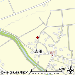 福井県勝山市鹿谷町志田21周辺の地図