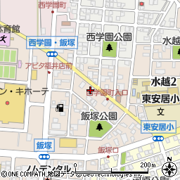 福井新聞西学園販売店周辺の地図