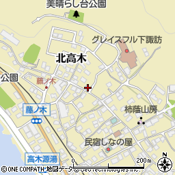 長野県諏訪郡下諏訪町9389周辺の地図