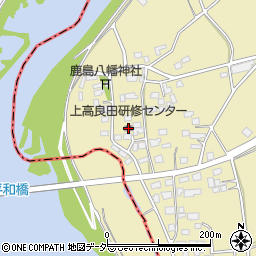 上高良田研修センター周辺の地図