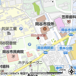 岡谷病院東周辺の地図