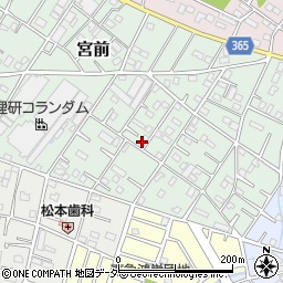 矢島建築工務店周辺の地図