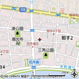 福井県福井市照手3丁目8-2周辺の地図