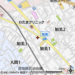 有限会社マナカ生花　加美町店周辺の地図