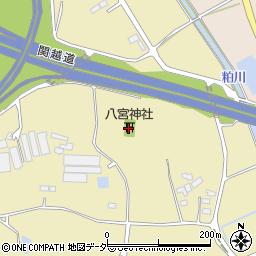 八宮神社周辺の地図
