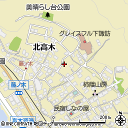 長野県諏訪郡下諏訪町9387周辺の地図