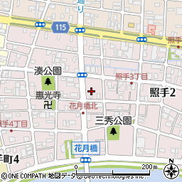 福井県福井市照手3丁目8-4周辺の地図