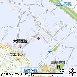 茨城県つくば市大角豆939周辺の地図