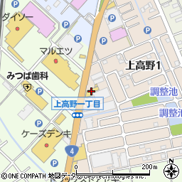 埼玉日産幸手店周辺の地図