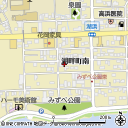 長野県諏訪郡下諏訪町湖畔町南6155周辺の地図