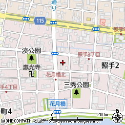 福井県福井市照手3丁目8周辺の地図