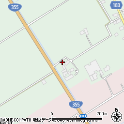 茨城県行方市西蓮寺283周辺の地図