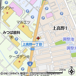 埼玉日産自動車幸手店周辺の地図