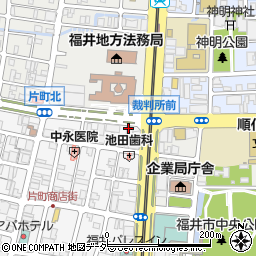 弁護士勝田輝法律事務所周辺の地図
