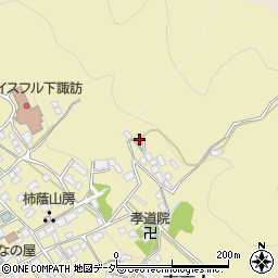 長野県諏訪郡下諏訪町9867-3周辺の地図