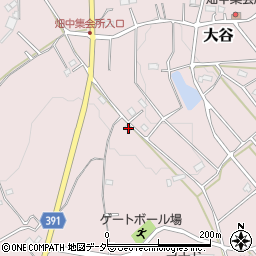 埼玉県東松山市大谷1626-2周辺の地図