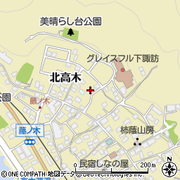 長野県諏訪郡下諏訪町9397周辺の地図