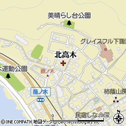 長野県諏訪郡下諏訪町9165周辺の地図