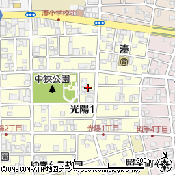 福井県福井市光陽1丁目12周辺の地図