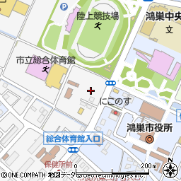 ほっともっと鴻巣店周辺の地図