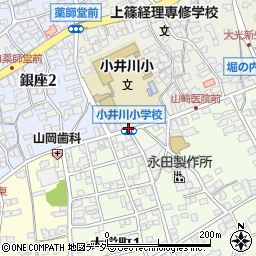 小井川小学校周辺の地図