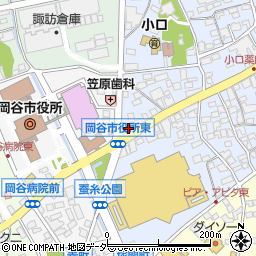 奉花堂本店周辺の地図