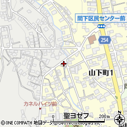 宮坂商店周辺の地図