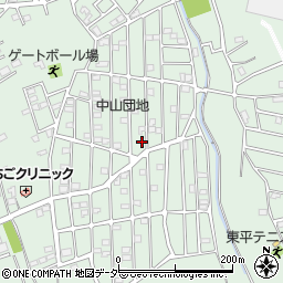 埼玉県東松山市東平1894-130周辺の地図