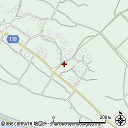 茨城県かすみがうら市加茂343-2周辺の地図
