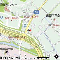 ＪＡ埼玉中央滑川給油所周辺の地図