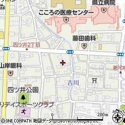 福井県福井市四ツ井周辺の地図