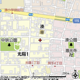 福井県福井市光陽1丁目10周辺の地図