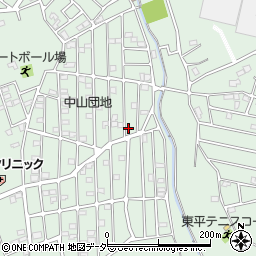 埼玉県東松山市東平1894-168周辺の地図