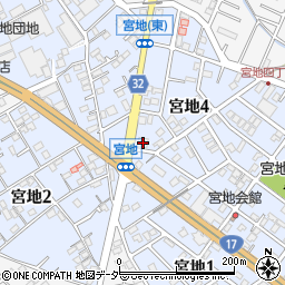 理研計器株式会社　埼玉営業所周辺の地図