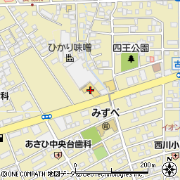 長野日産諏訪店周辺の地図