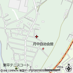 埼玉県東松山市東平1231-74周辺の地図