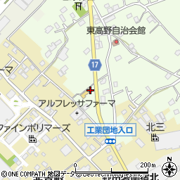 千葉県野田市東高野78周辺の地図