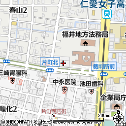 福井新聞さくら通りビル周辺の地図