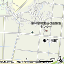 福井県福井市東今泉町周辺の地図