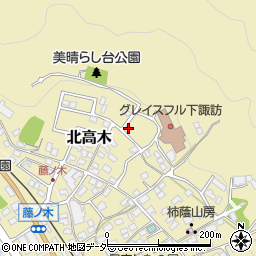 長野県諏訪郡下諏訪町9407周辺の地図