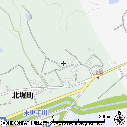 福井県福井市北堀町周辺の地図